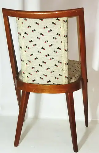 Alter Stuhl 50er 60er Jahre Rockabilly Mid Century Holzstuhl chair Deko Vintage