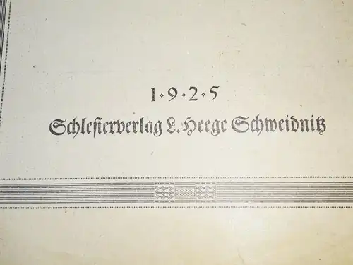 Wir Schlesier Halbmonatsschrift f schlesisches Wesen & schlesische Dichtung 1925