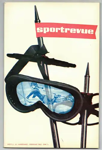 Sport Revue DDR 2 / 1962 Zeitschrift Sportverlag Berlin !