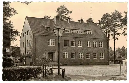 DDR Ak Schleife Kreis Weißwasser Unterrichtsgebäude der Verwaltungsschule (A4147