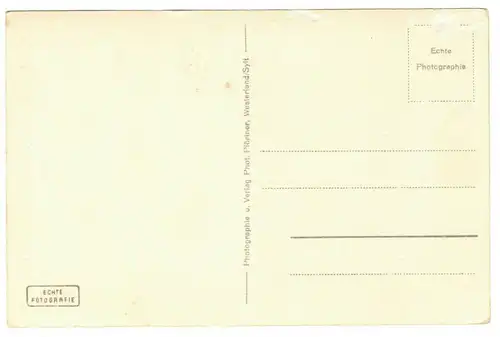 Ak Nordseebad Westerland Sylt Ehrenfriedhof um 1930er (A4141