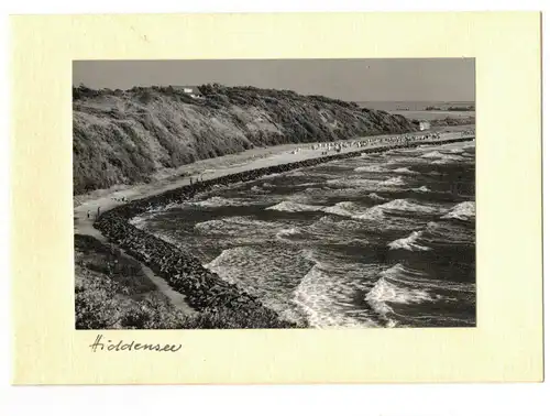 Aufklappkarte Foto Hiddensee DDR (A4131