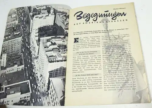 Revue Rund um die Welt Zeitschrift 9 / 1959 (H8