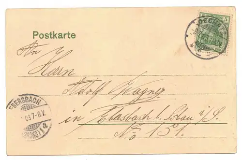 Litho Ak Oschatz 1903 ! (A4037