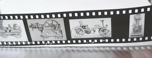 GST Rollfilm Diafilm Entwicklungsgeschichte Kraftfahrzeuge DDR Agitation (N18