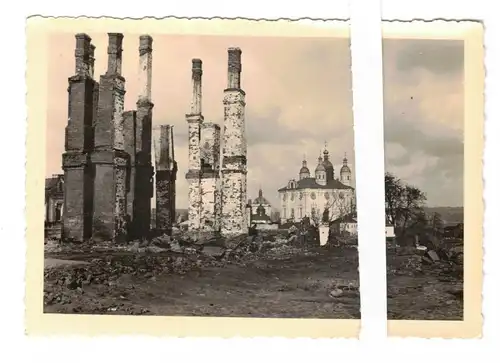 Foto 2 Wk Smolensk Rußland Kirche Zerstörung