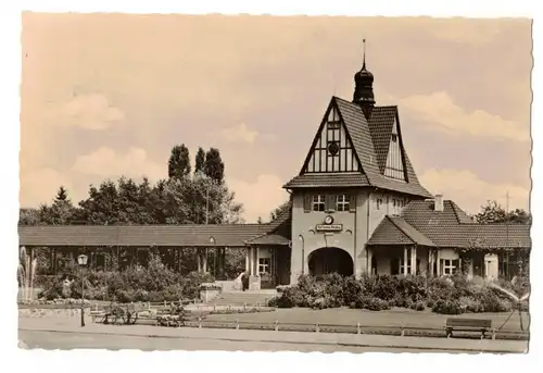Ak Bad Saarow - Pieskow Bahnhof 1960 (A4018