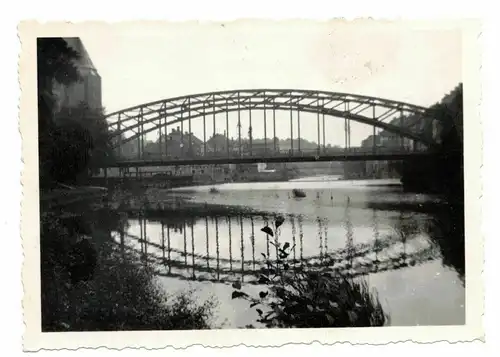 Foto Neisse Brücke bei Görlitz 1930er  (F2609