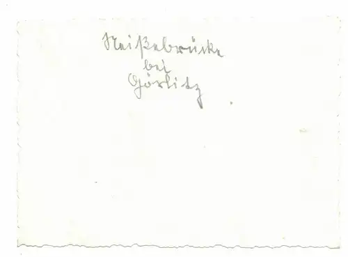Foto Neisse Brücke bei Görlitz 1930er  (F2609