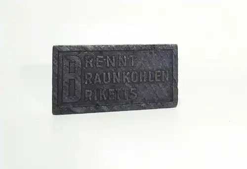 Altes Reklame Domino Ostelbisches Braunkohlensyndikat 1928  !