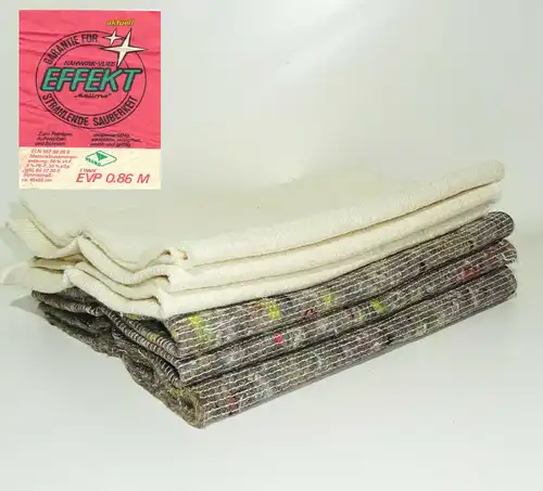 6 x DDR Wischtücher Wischtuch Vlies Scheuerlappen Bodentuch Aufnehmer Putzlappen