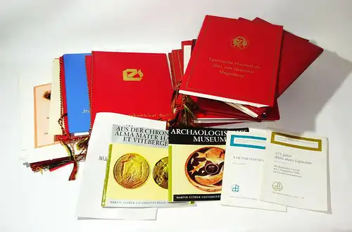 Nachlaß Dankesschreiben Hochschule DDR Kernphysik Prof.Dr. Minister Mitzinger !
