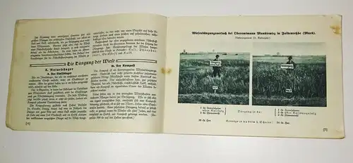 Broschüre Praktische Winke hohe gehaltreiche Heu Ernten Wiesen 1930er Viehfutter
