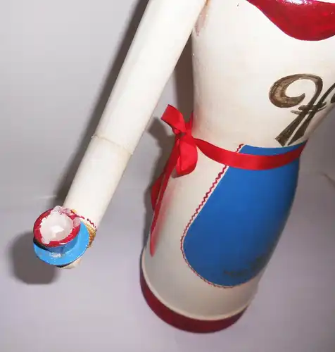 DDR Engel Kerzenhalter Erzgebirge Weihnachtsschmuck 50,5 cm groß
