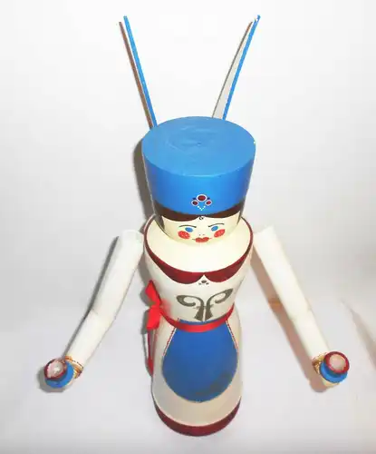 DDR Engel Kerzenhalter Erzgebirge Weihnachtsschmuck 50,5 cm groß