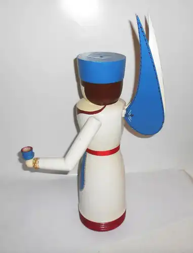 DDR Engel Kerzenhalter Erzgebirge Weihnachtsschmuck 50,5 cm groß
