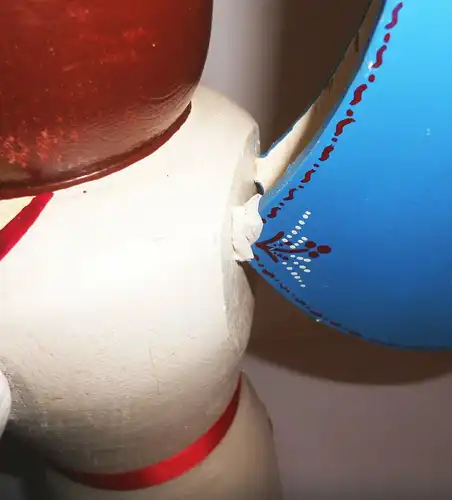 DDR Engel Kerzenhalter Erzgebirge Weihnachtsschmuck 50,5 cm groß