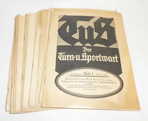 Konvolut Deutsche Turn Zeitung 1922 bis 1926 Athelten Sport Leichtatheltik