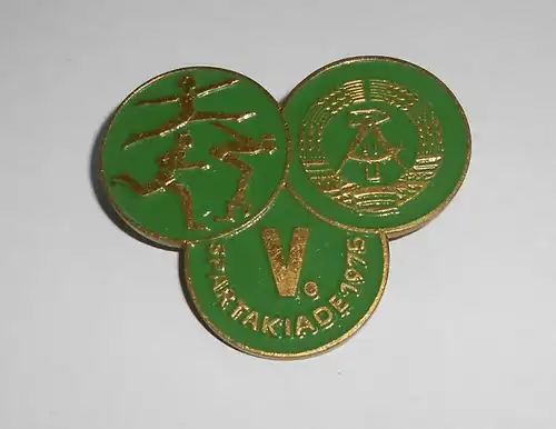 Abzeichen DDR V. Spartakiade 1975 Auszeichnung Orden !