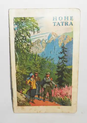 Reise Broschüre Hohe Tatra Tschechoslowakei Karparten um 1930 (H6