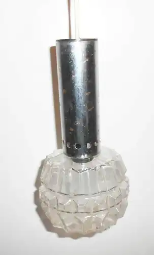 3 DDR Lampen Deckenlampen Strahler Glas Sputnik Ära Vintage Space Age