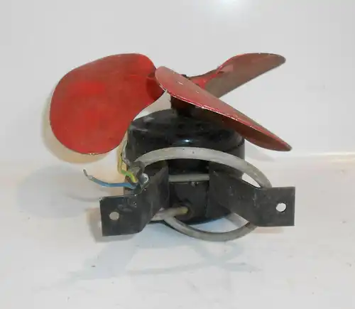 MEZ Nachod CSSR Motor Bootsschraube Schiffsschraube Ventilator Bastler Vintage !
