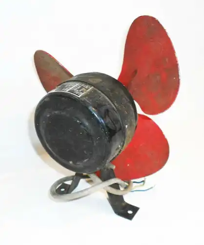 MEZ Nachod CSSR Motor Bootsschraube Schiffsschraube Ventilator Bastler Vintage !