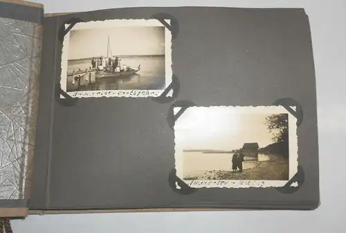 Kleines Fotoalbum Ammersee Murnau Ettal Allgäu 1935 Fotos (A19