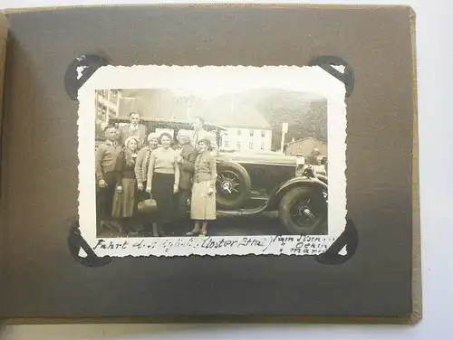 Kleines Fotoalbum Ammersee Murnau Ettal Allgäu 1935 Fotos (A19