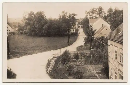 Foto Ak Straße Cunewalde Oberlausitz um 1935 (A3869