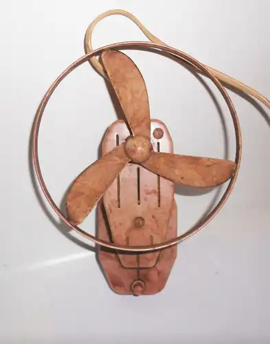 Alter Melamin Kunststoff Ventilator Tischventilator DDR mit OVP !