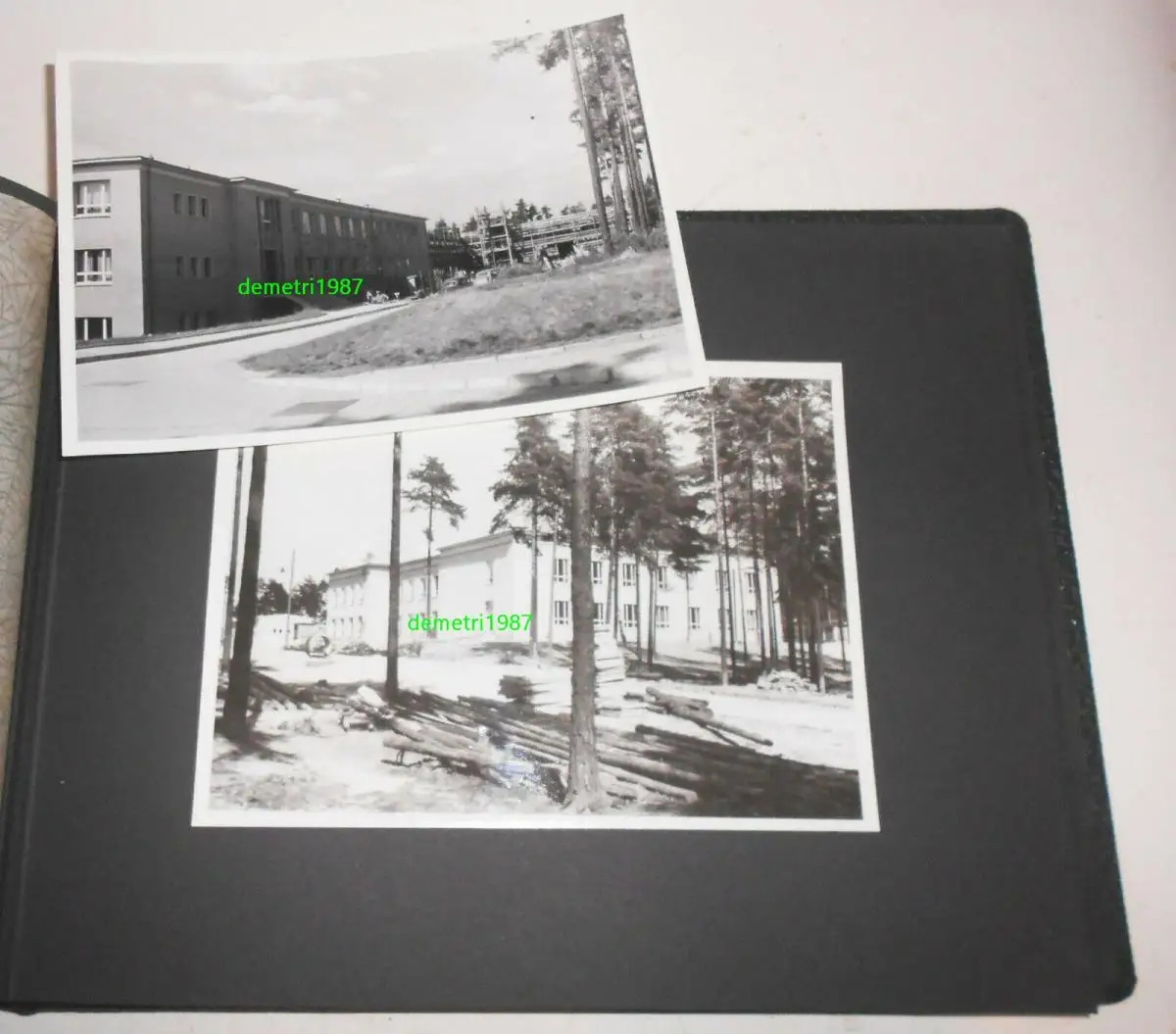 Fotoalbum 1959 Rossendorf Forschungsreaktor Kernreaktor AKW Aufbau Fotos 10