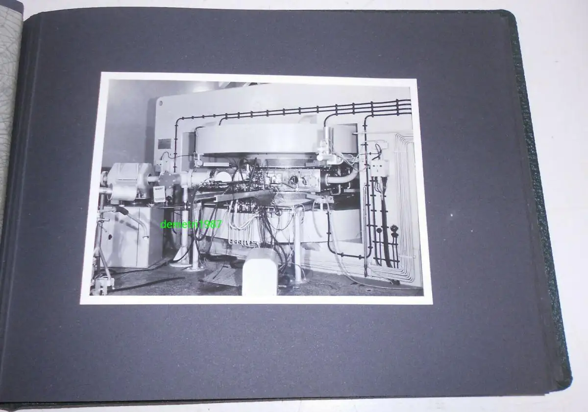 Fotoalbum 1959 Rossendorf Forschungsreaktor Kernreaktor AKW Aufbau Fotos 11