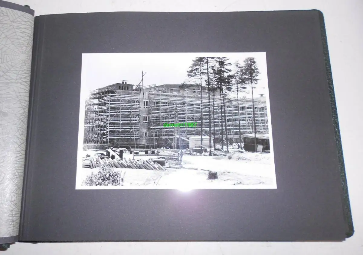 Fotoalbum 1959 Rossendorf Forschungsreaktor Kernreaktor AKW Aufbau Fotos 7