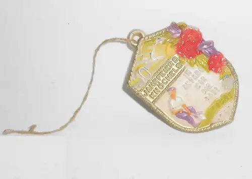 Abzeichen 50 Jahrfeier d. Knöchels Im Anfang war die Tat 1901-1951 Kunststoff !