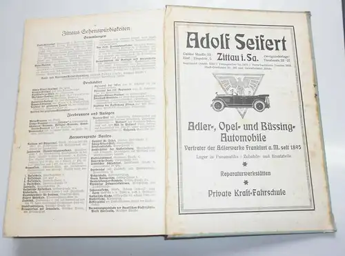 Einwohnerbuch der Stadt Zittau 1928 Adressbuch