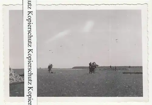 Foto Stukas Flugzeuge Jäger Angriff auf Feindstellung 2 Wk WW2 !