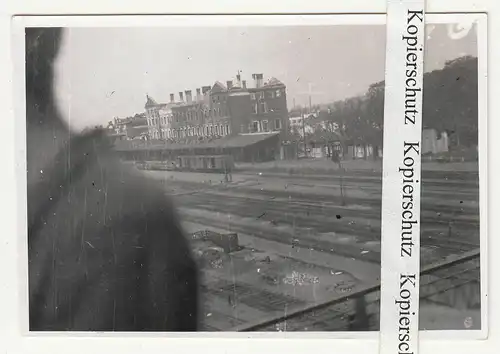 Foto Bahnhof WITEBSK  2 Wk WW2