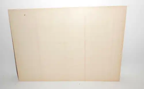 Papier Warnschild DDR Achtung Brandgefahr ! 1975 Auch in Russisch ! (H8