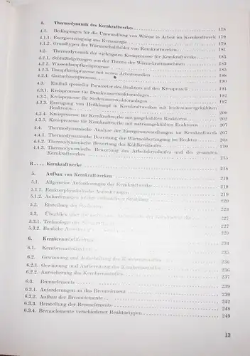 Fratzscher / Felke Einführung in die Kernenergie 1971 Fachbuch (B2