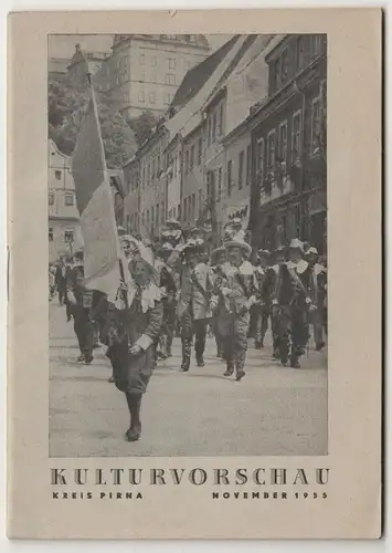 Kulturvorschau Kreis Pirna November 1955 (H5