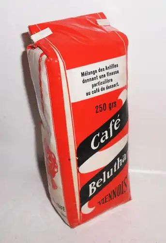 Packung Kaffee Bohnen Cafe Belutha Viennois Belutha Lausanne Ungeöffnet