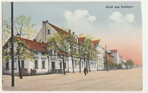 Ak Gruss aus Kohlfurt Węgliniec Bierstube Schlesien um 1910  (A3580