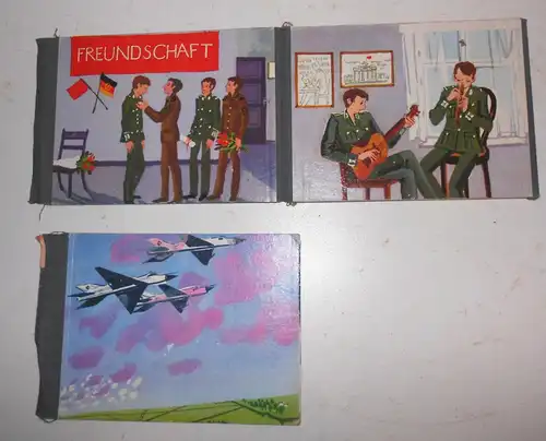 DDR Pappbilderbuch UNSERE VOLKSARMEE 1.Auflage 1976 Postreiter Verlag !