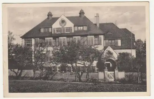 Ak Bezirks Krankenhaus Mügeln Bezirk Leipzig 1942  (A3468
