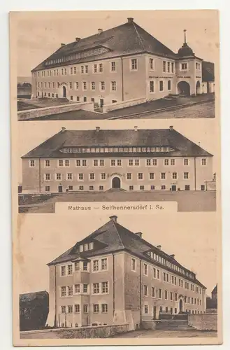 Ak Seifhennersdorf Rathaus um 1910 ! (A3451