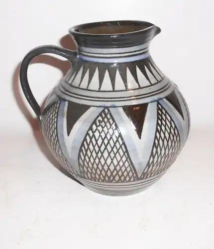 Alter Keramikkrug Keramik Vintage Deko DDR Landhaus Stil Expertic