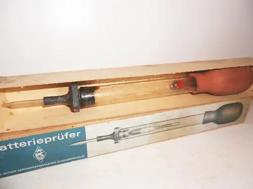 DDR Batterieprüfer Keiner Arämeterfabrikation Schmiedefeld 