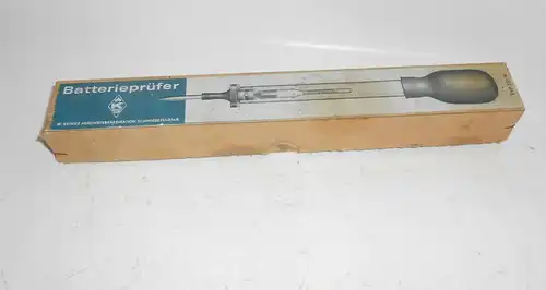 DDR Batterieprüfer Keiner Arämeterfabrikation Schmiedefeld 