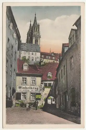 Ak Meißen Winkelkrug um 1920 (A3378